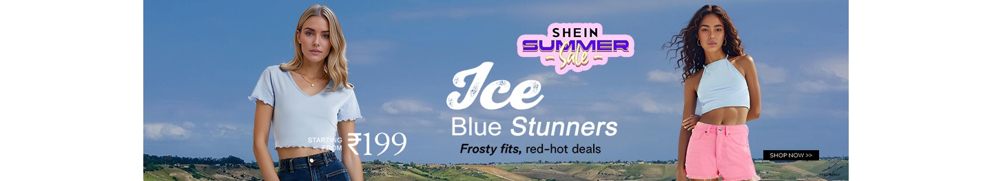 Ice Blue Outfits Starting from MRP 199